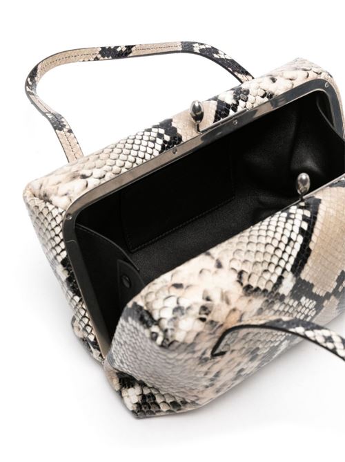 Snakeskin effect tote bag JIL SANDER | J08WD0078P6963242